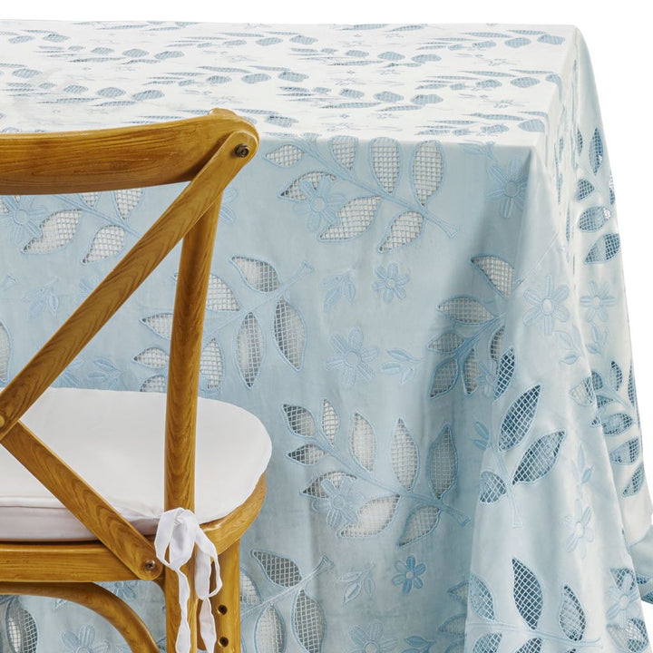 Powder Blue Winter Eyelet