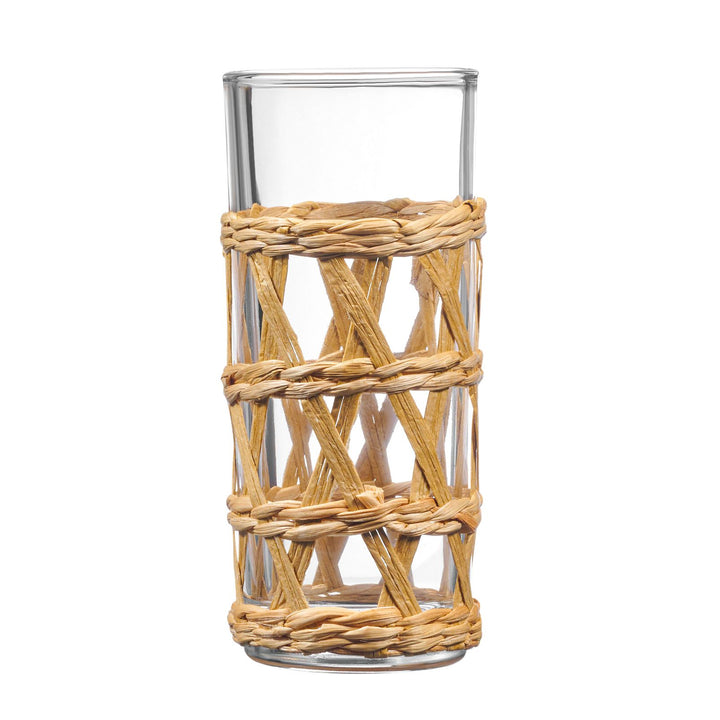 Rattan Glassware