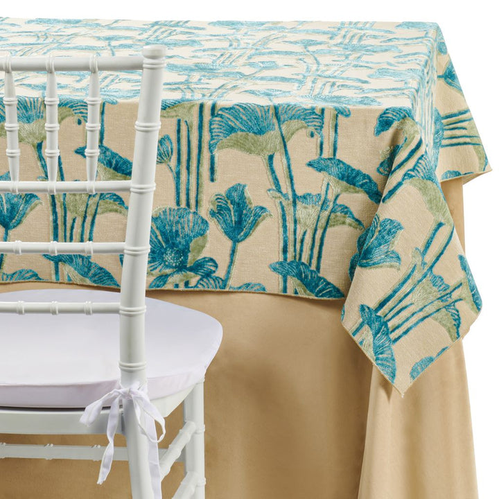 Blue Poppy 54" Topper