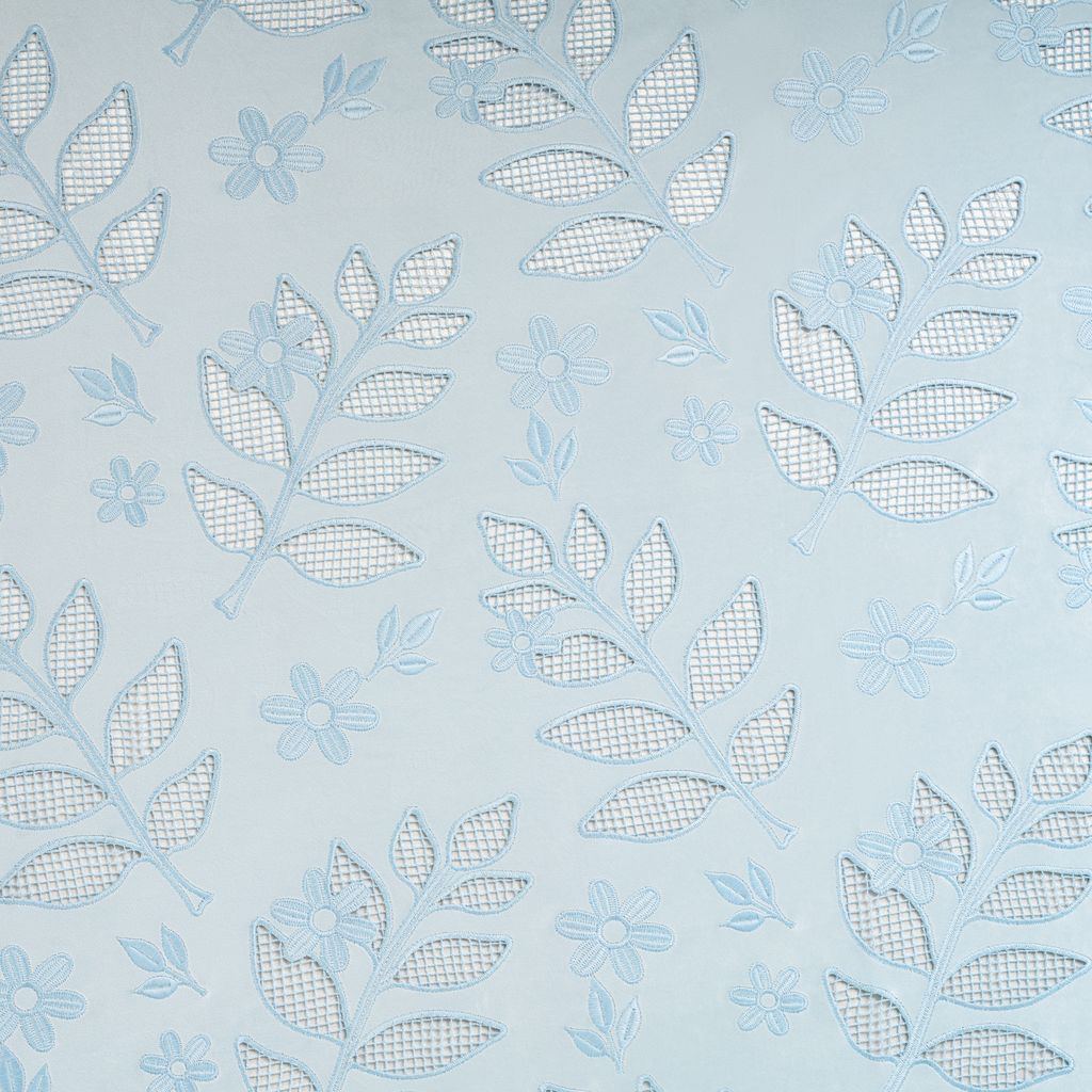 Powder Blue Winter Eyelet