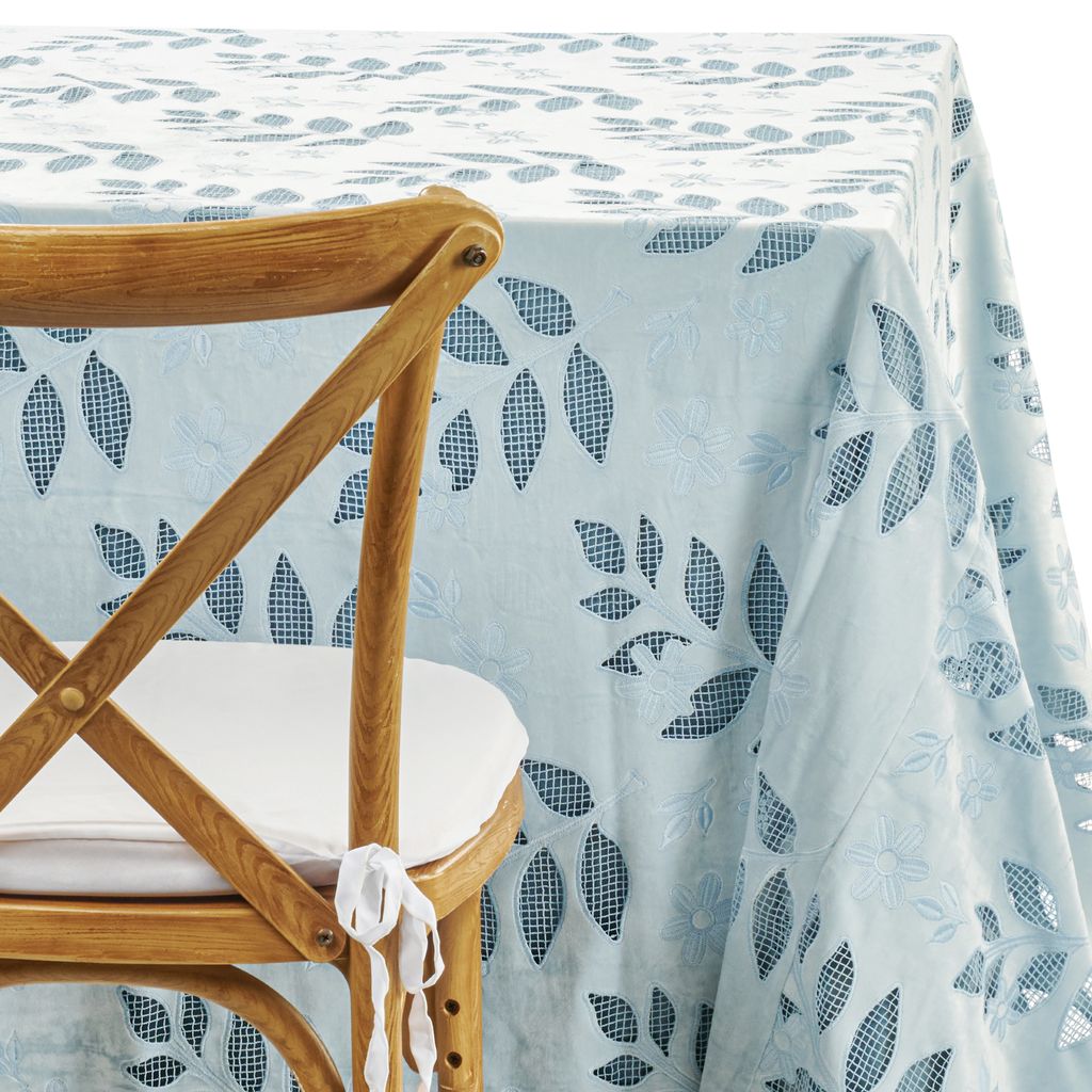 Powder Blue Winter Eyelet