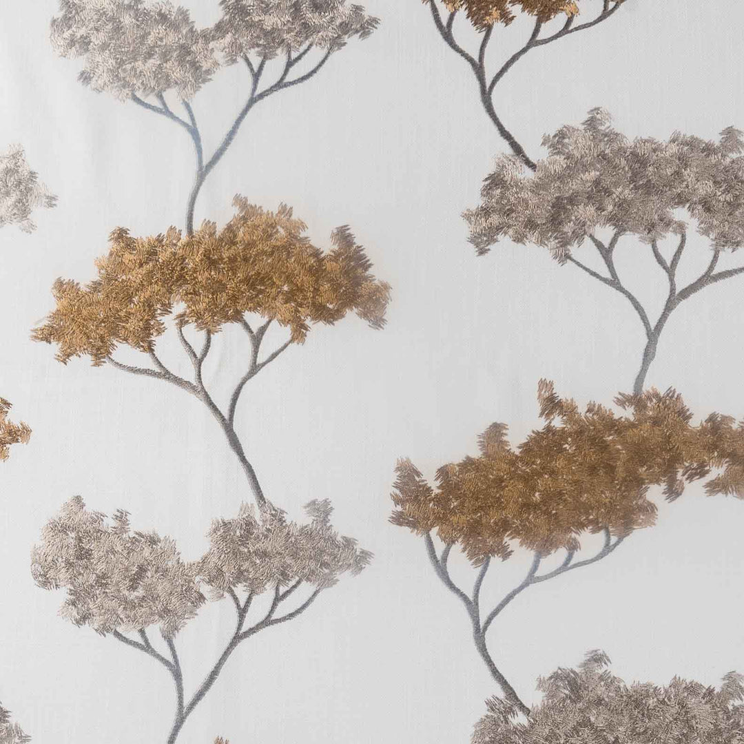 Gold and Silver Embroidered Trees