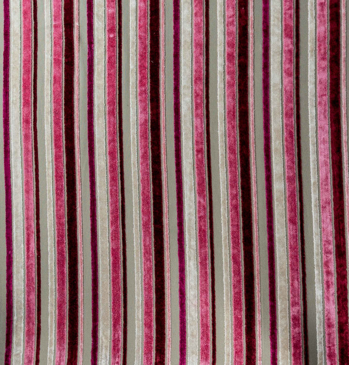 Pink Velvet Stripes