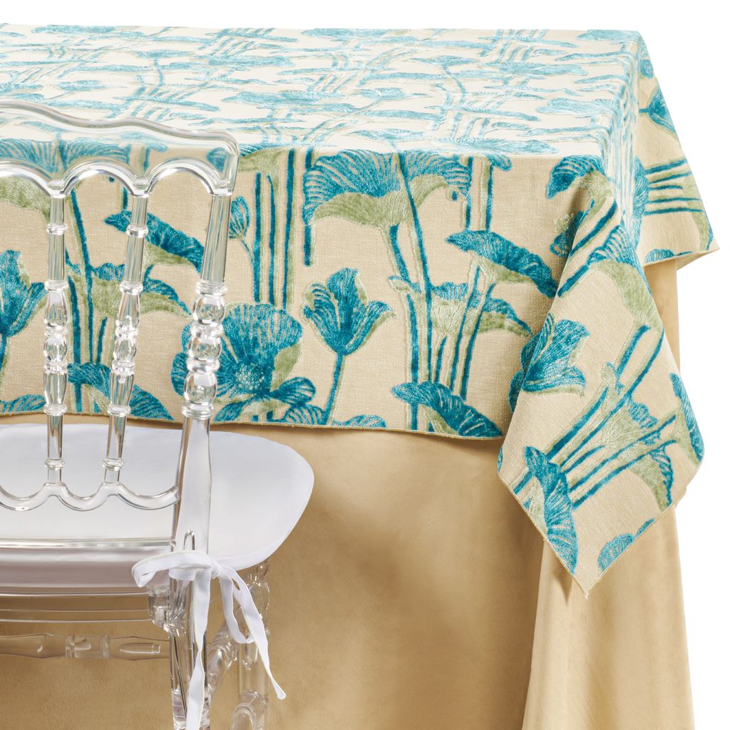 Blue Poppy 54" Topper