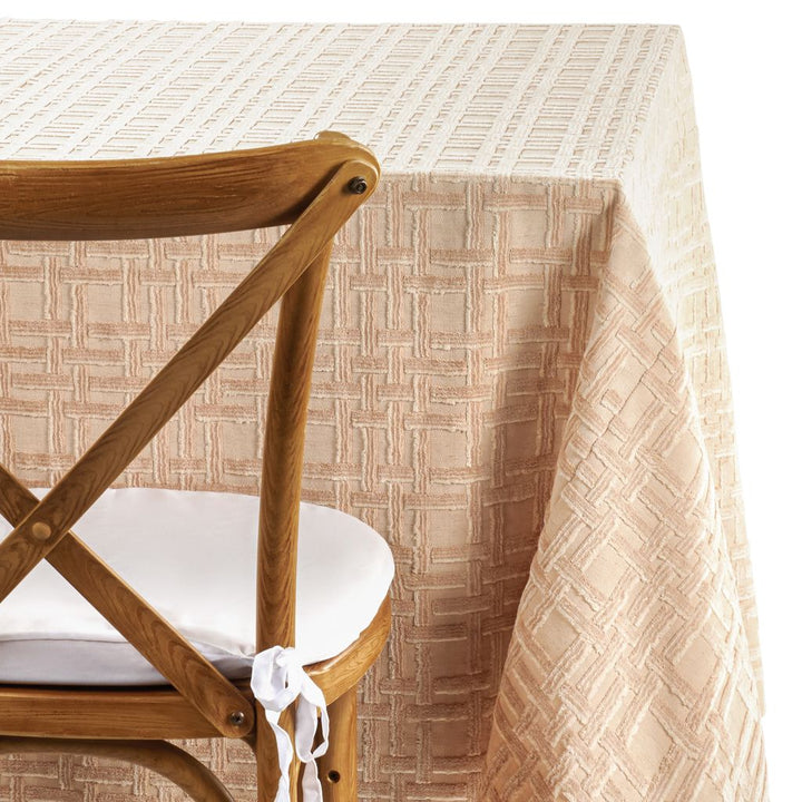 Blush Velvet Basketweave