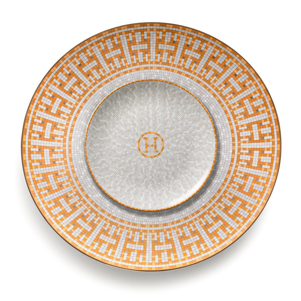 Gold Mosaic Charger