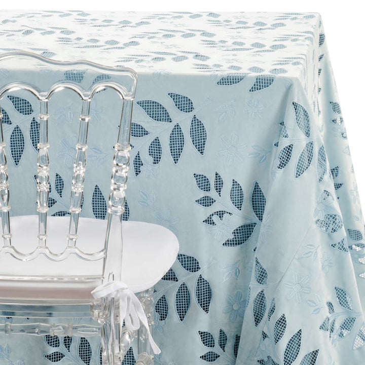 Powder Blue Winter Eyelet