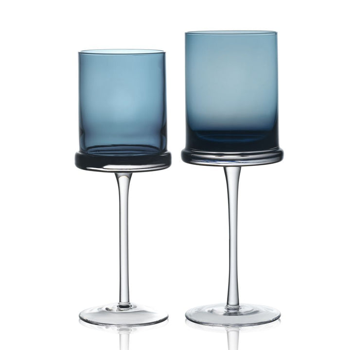 Blue Symphony Glassware