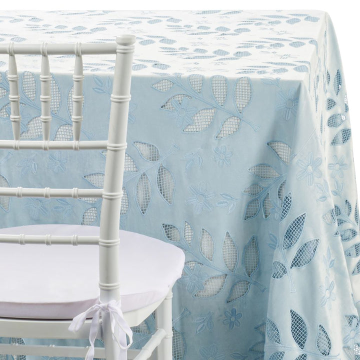 Powder Blue Winter Eyelet