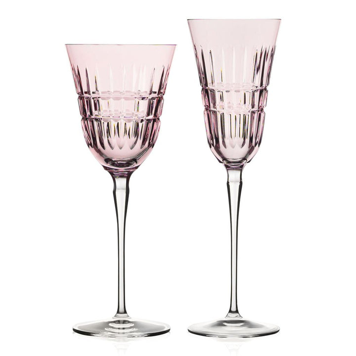 Blush Radiance Glassware