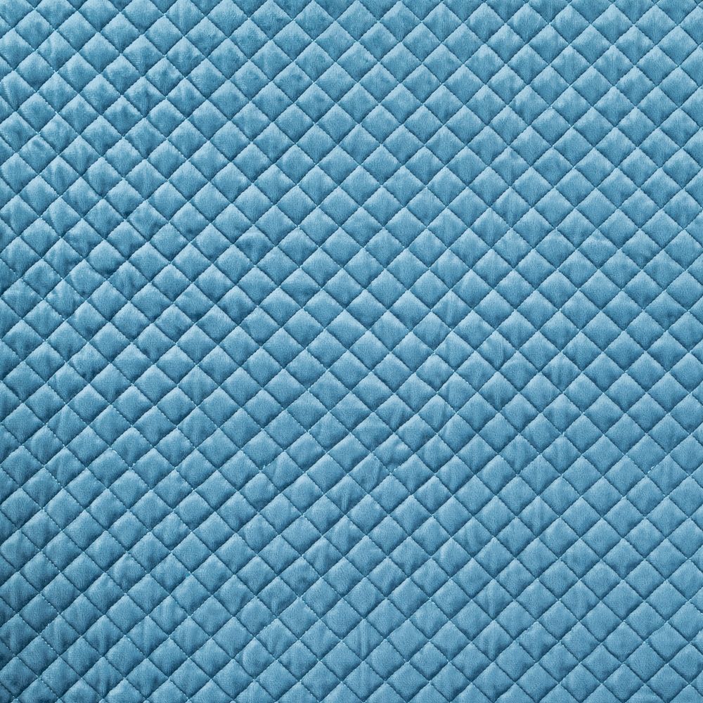 Blue Mini Diamond Quilted