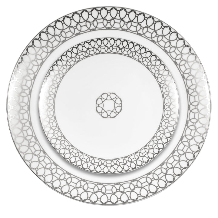 Silver Spiral Bread Plate