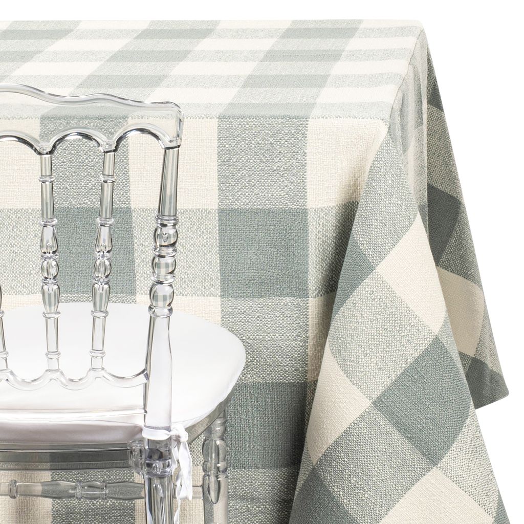 Teal Checkered