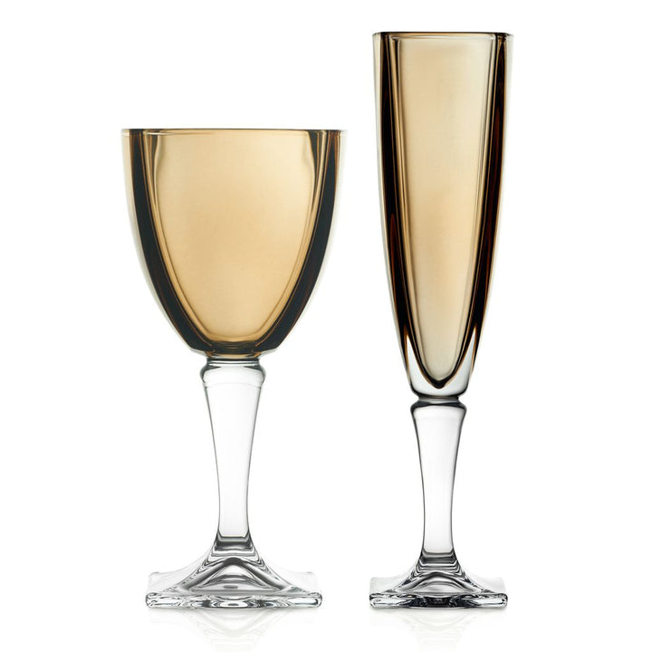 Taupe Louis Glassware