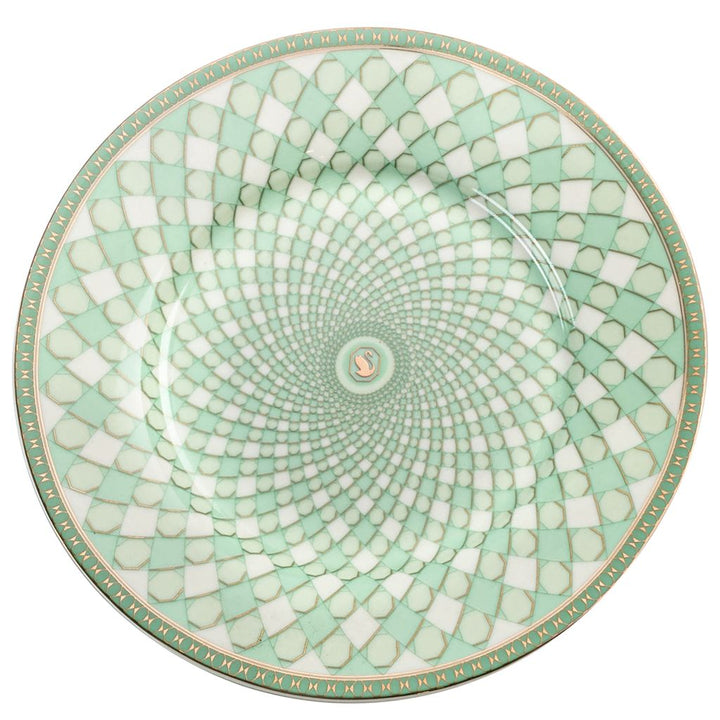 Green Kaleidoscope Charger