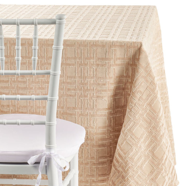 Blush Velvet Basketweave