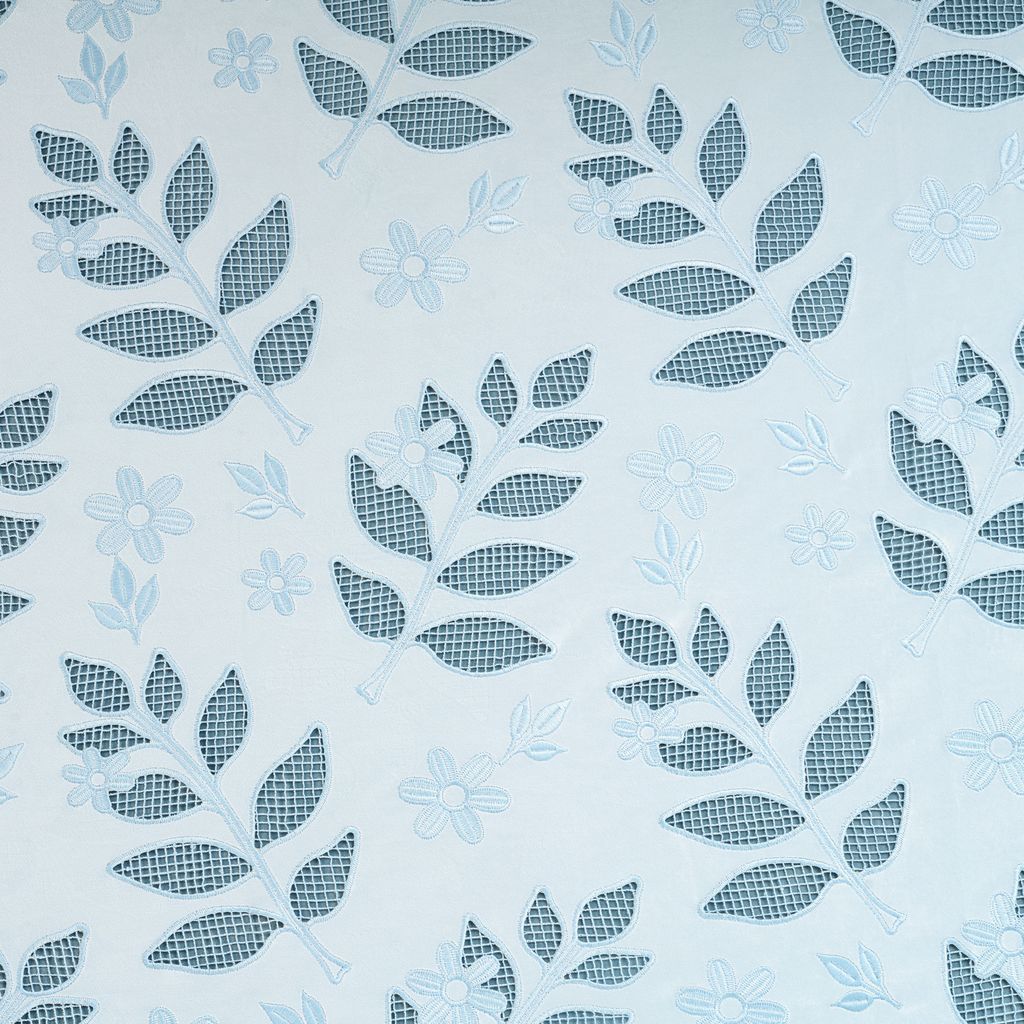 Powder Blue Winter Eyelet