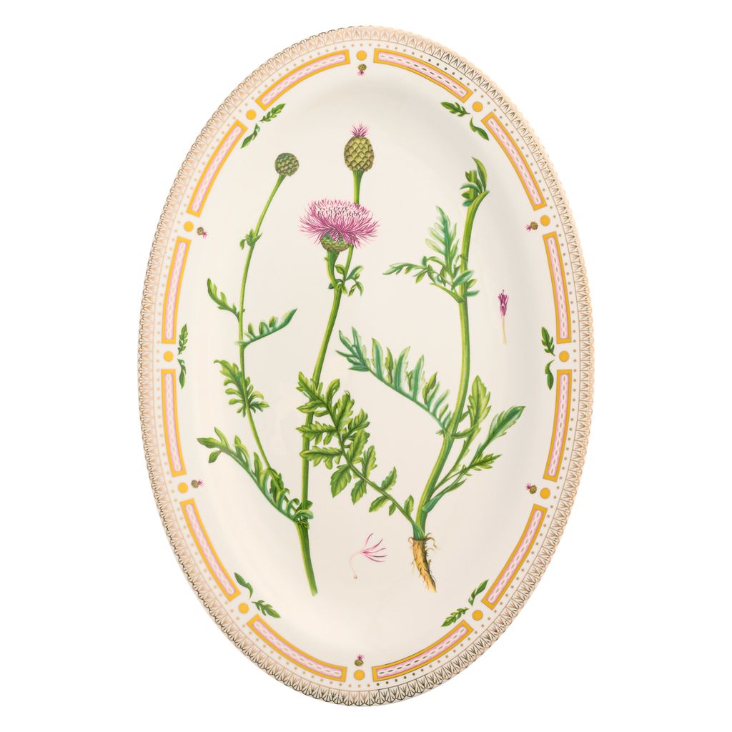 Jardin Botanique Oval Bread Plate