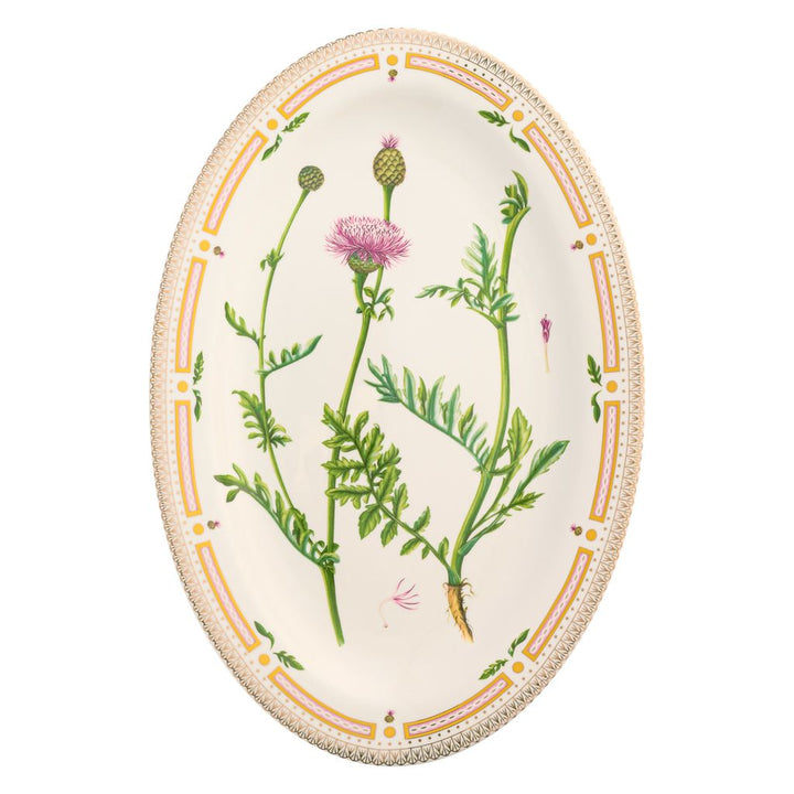 Jardin Botanique Oval Bread Plate