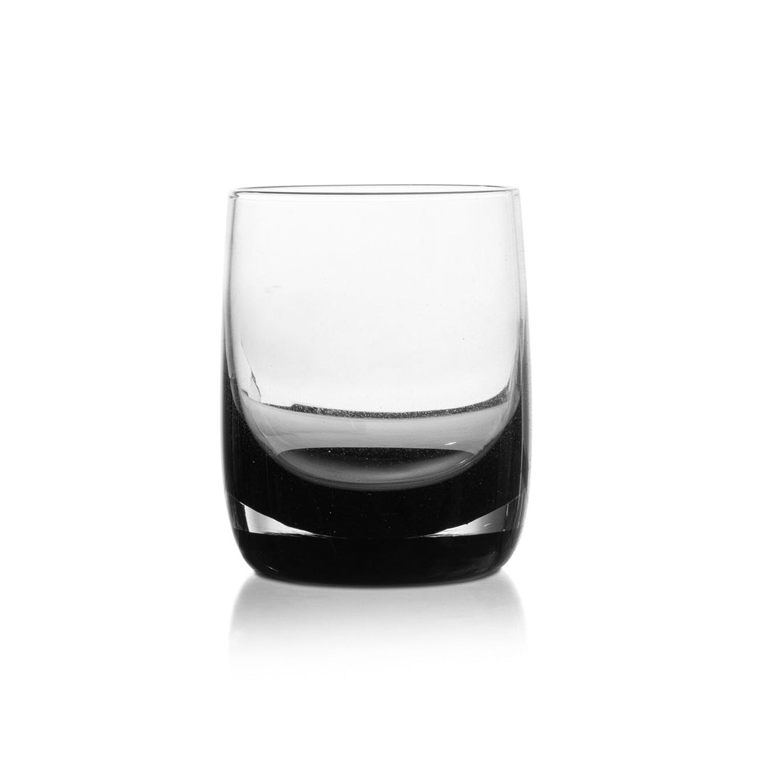 Black Base Rock Glassware