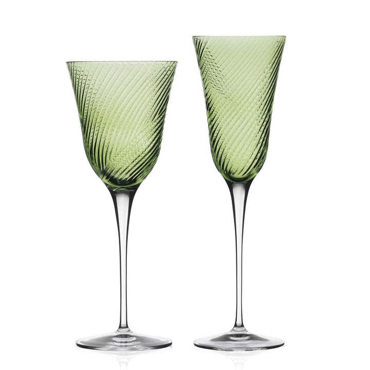 Gemma Green Glassware