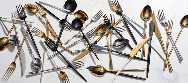 Black Bamboo Flatware