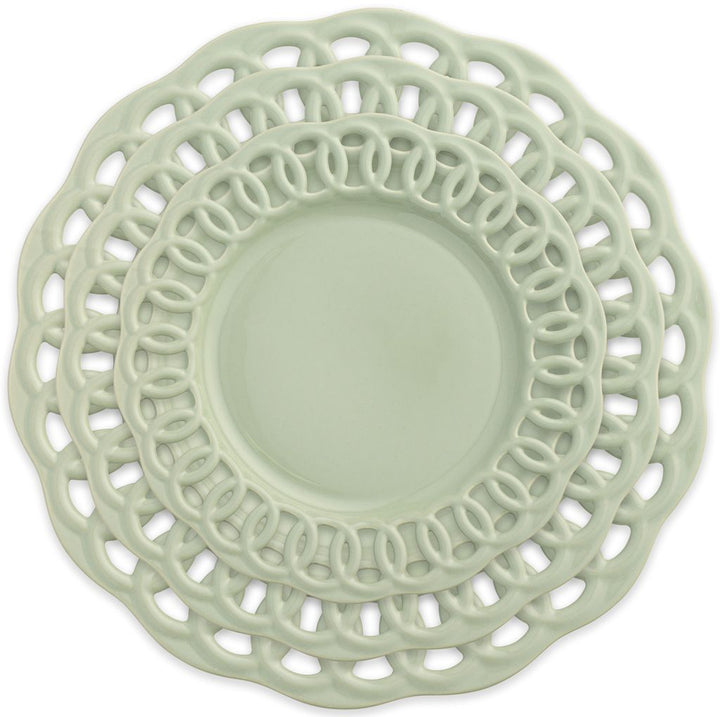 Mint Frill Dish Stack