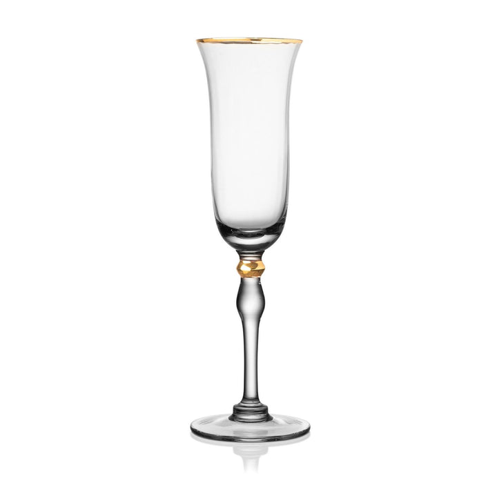 Gold Rim Glassware