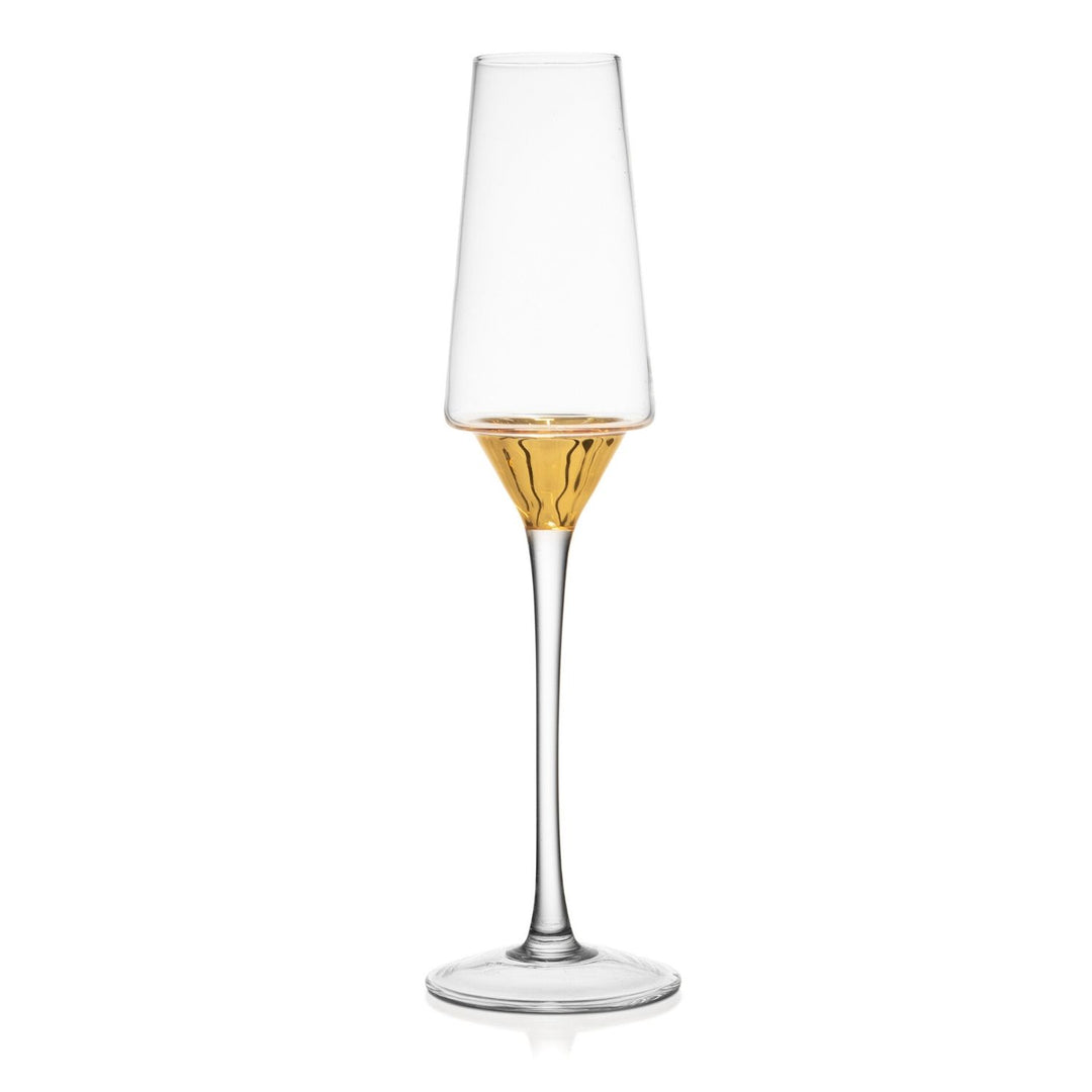 Gold Space Glassware