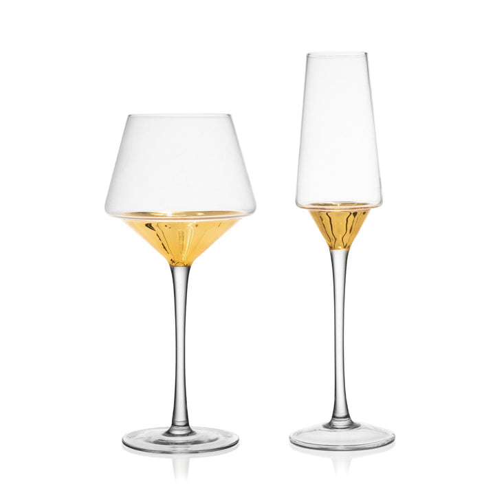 Gold Space Glassware