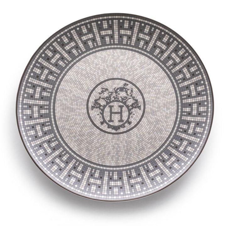 Silver Mosaic Charger