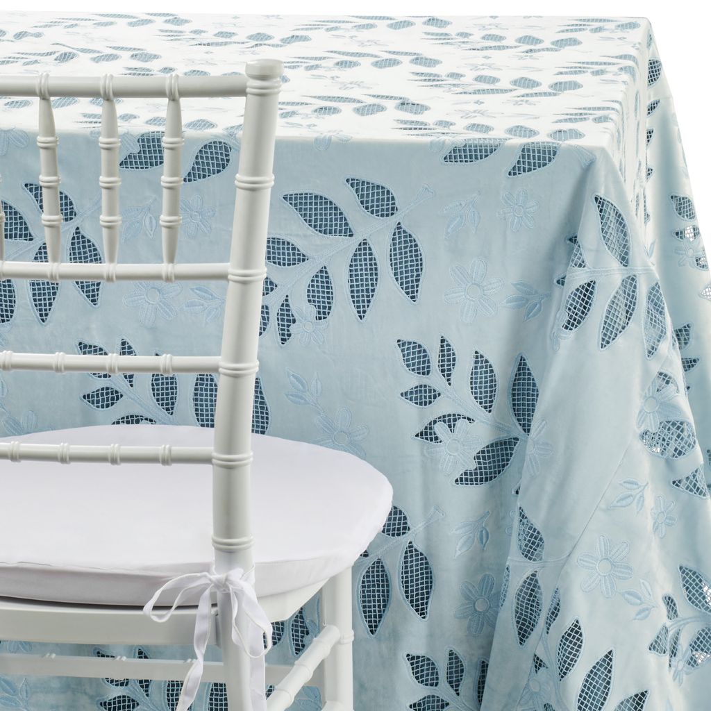 Powder Blue Winter Eyelet