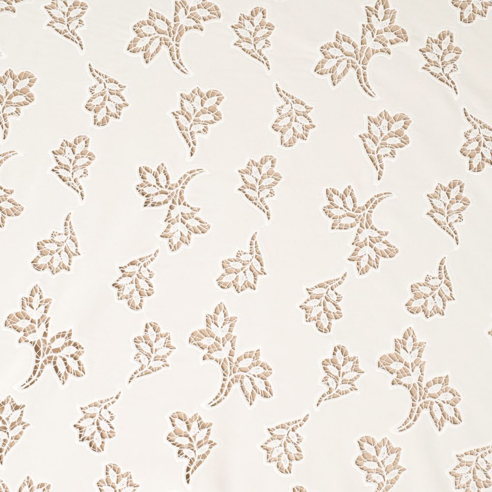 Ivory Floral Lasercut