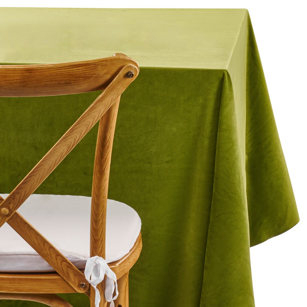 Moss Green Velvet