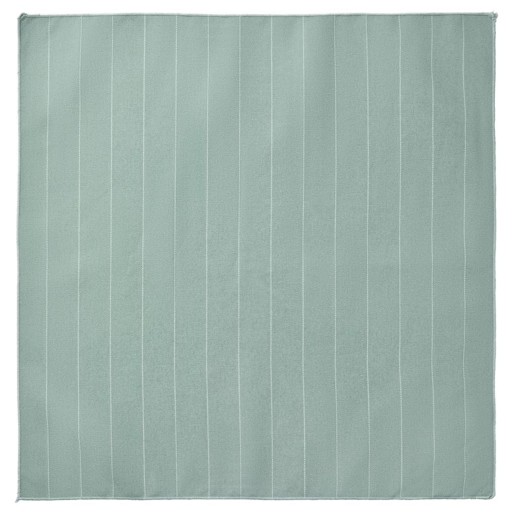 Aqua Pinstripe Napkin