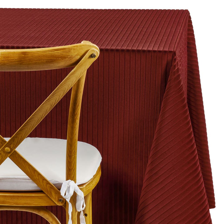 Merlot Ribbed Velvet