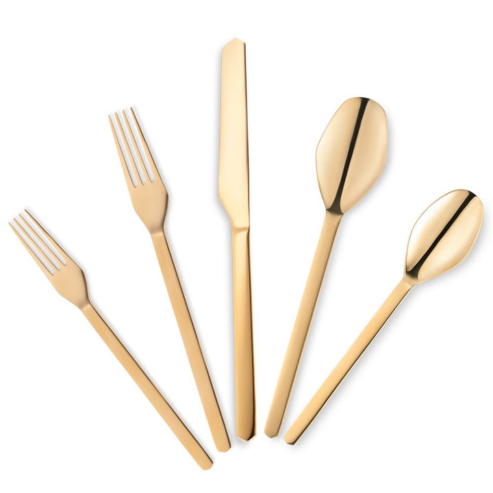 Gold Axel Flatware