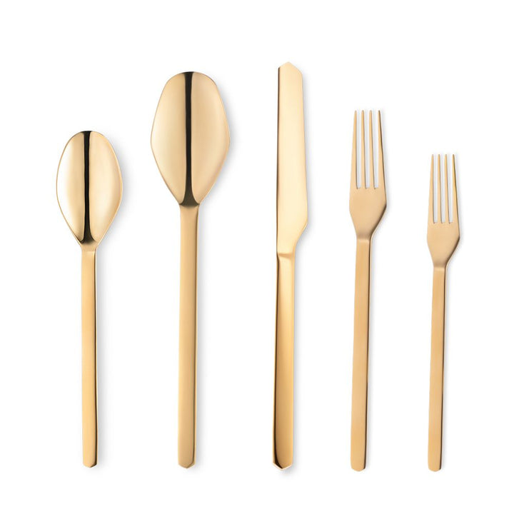 Gold Axel Flatware