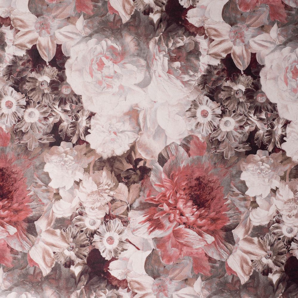 Peony Floral Velvet