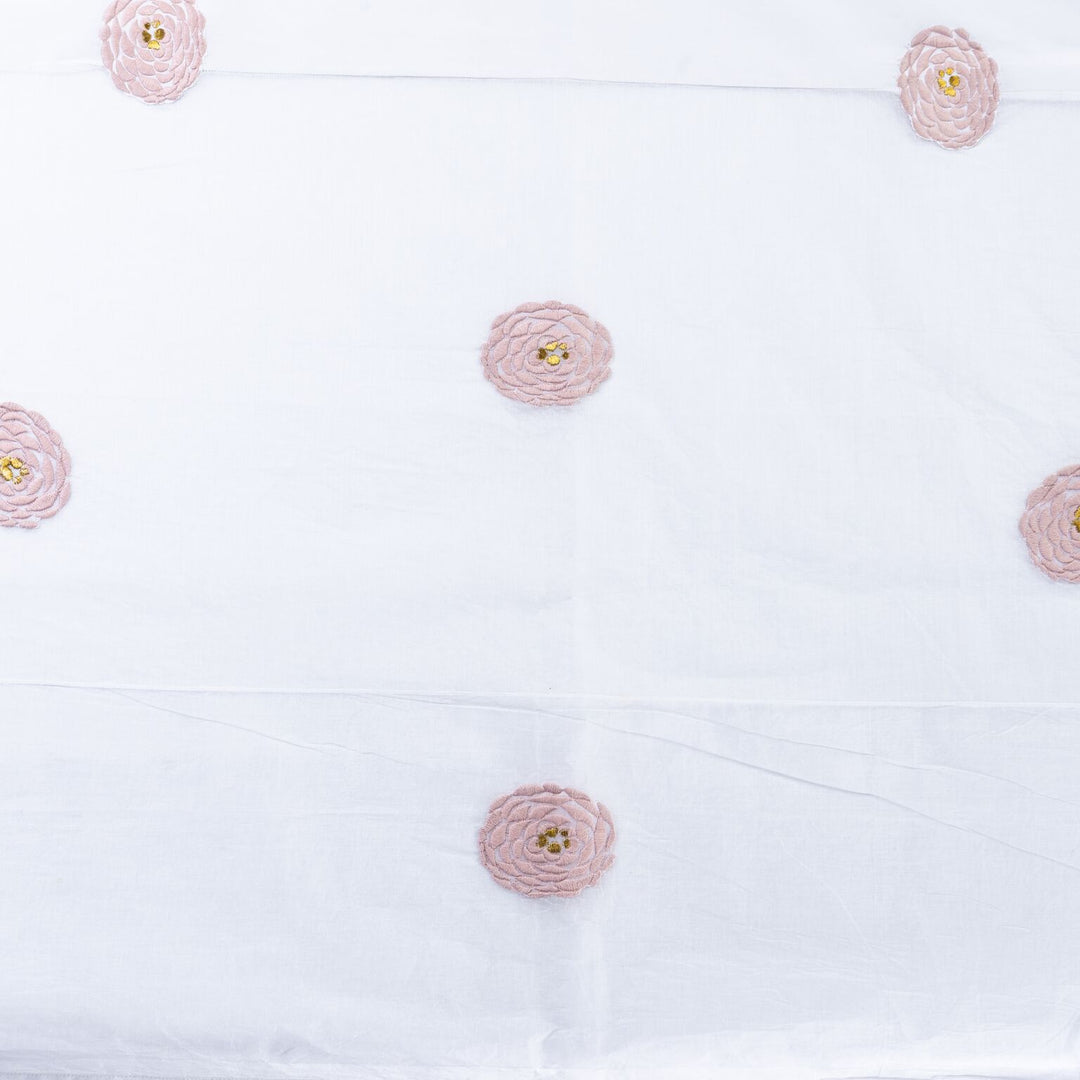 Blush Flower Organdy