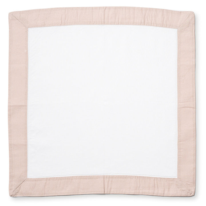 Rose Linen Border Napkin