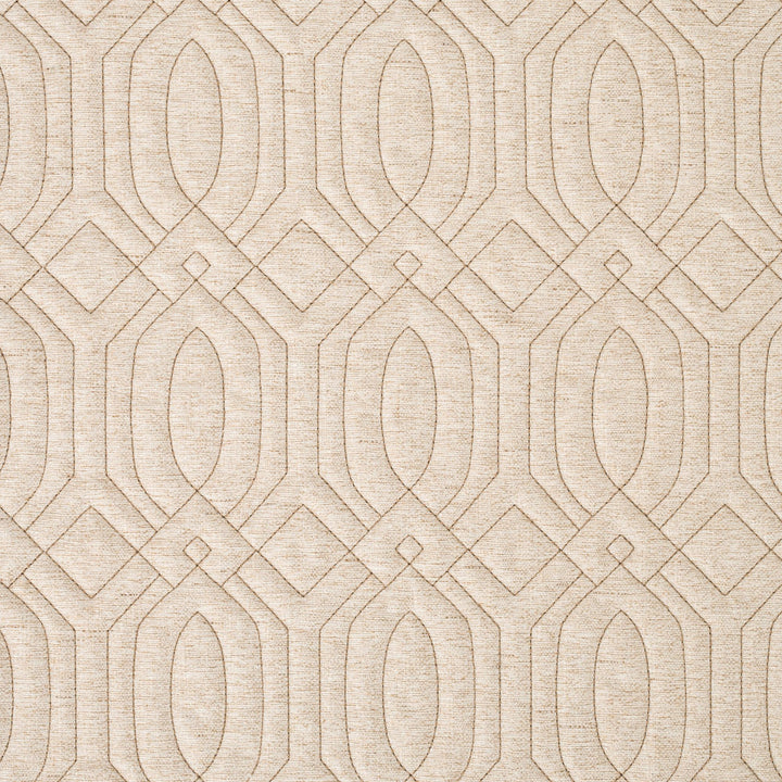 Sand Quilted Taupe Stitching