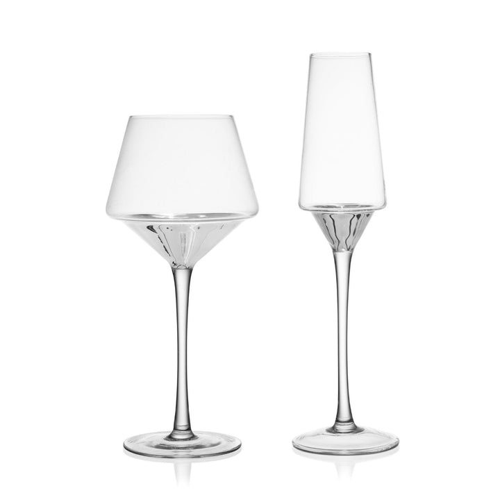 Silver Space Glassware