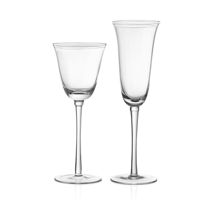 Silver Rim Glassware