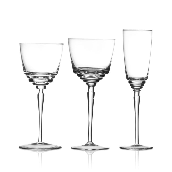 Crystal Step Glassware