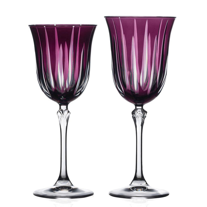 Purple Tulip Glassware