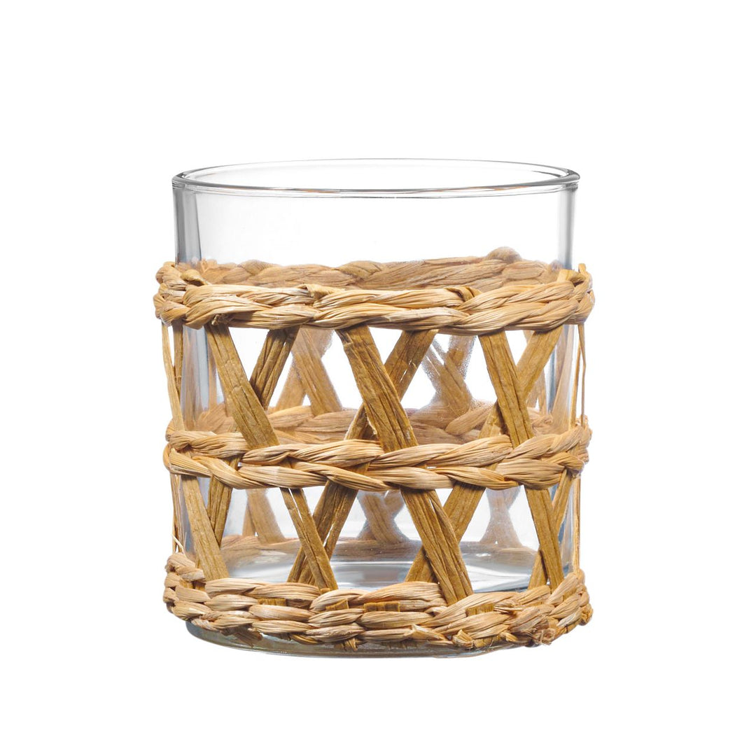 Rattan Glassware