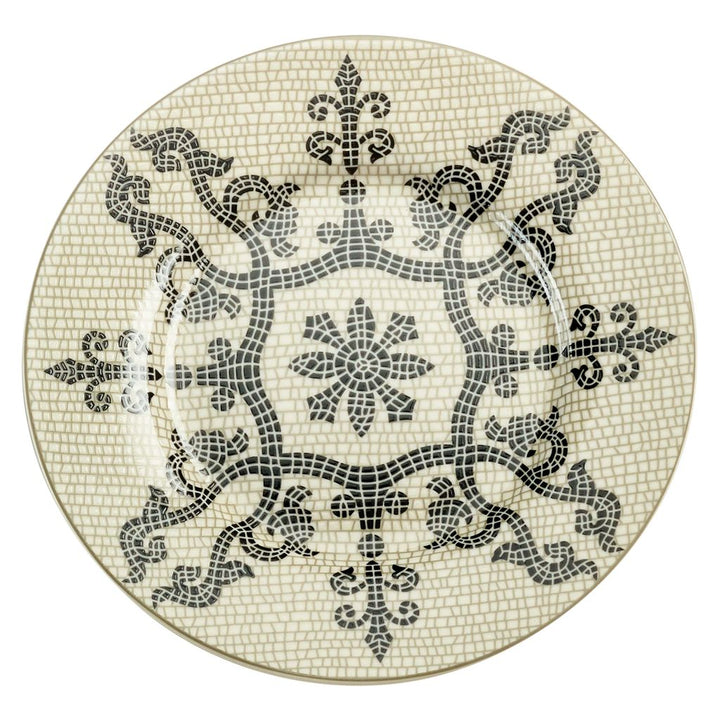 Black Mosaic Charger