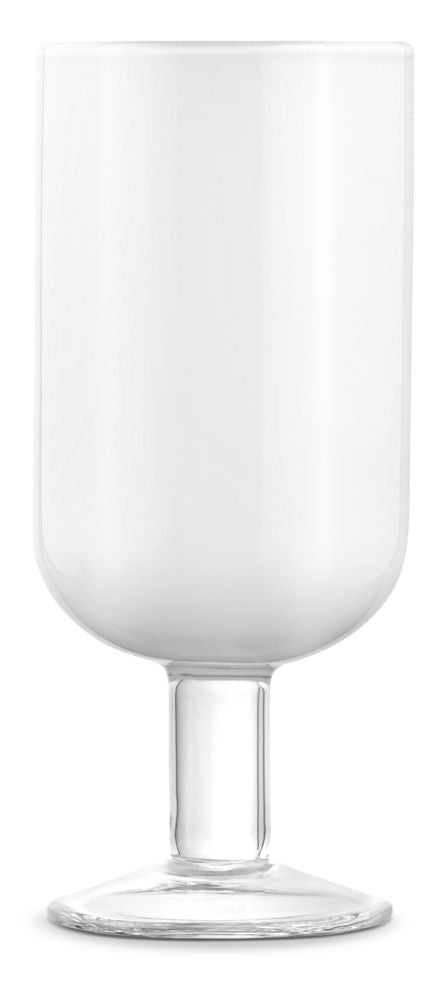 White Barcelona Glassware