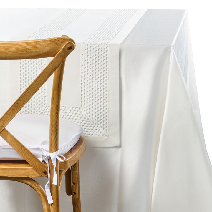 Honeycomb Linen Runner